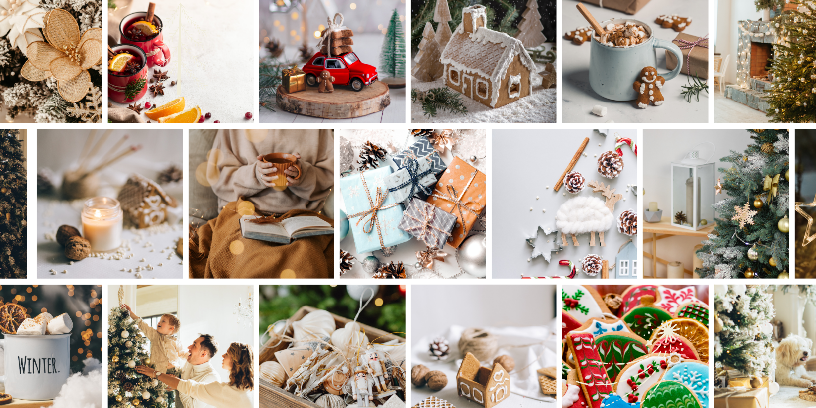 Beige Christmas
